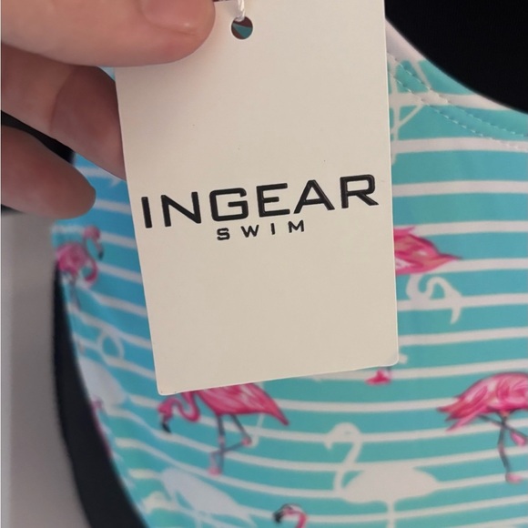 Flamingo Print Swimsuit - Picture 5 of 9